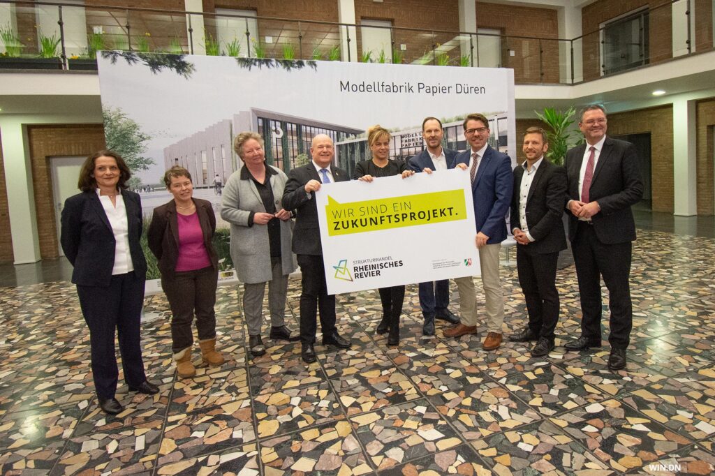 „Modellfabrik Papier“ erhält Förderung von Bund und Land über 6,4 Millionen Euro