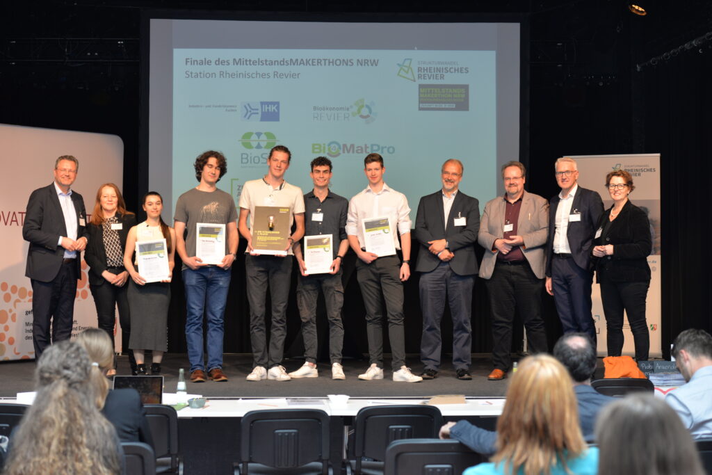 MittelstandsMakerthon NRW 2023: Studierende aus dem Rheinischen Revier entwickeln innovative Ideen für Unternehmen